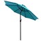 Flash Furniture Teal 9 FT Umbrella and Black Cement Base, 2 PC Set GM-402003-UB19B-TL-GG - alternate 4